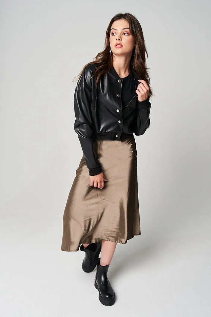 Satin Midi Skirt sold by Rage product image thumbnail 2