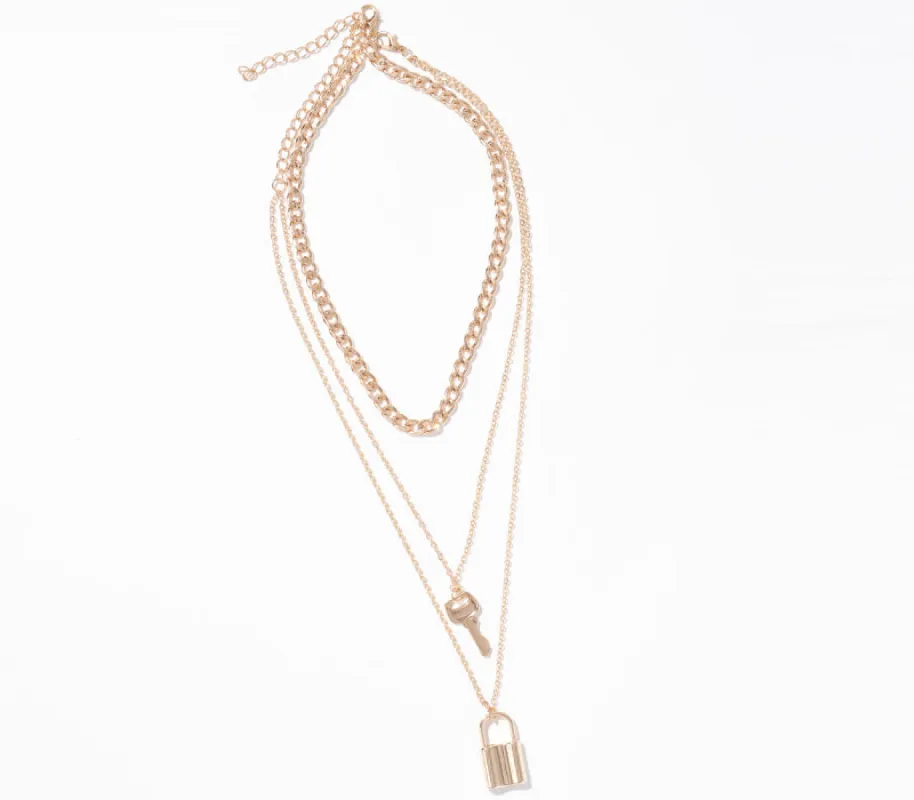 Multi-Layered Necklace sold by Rage