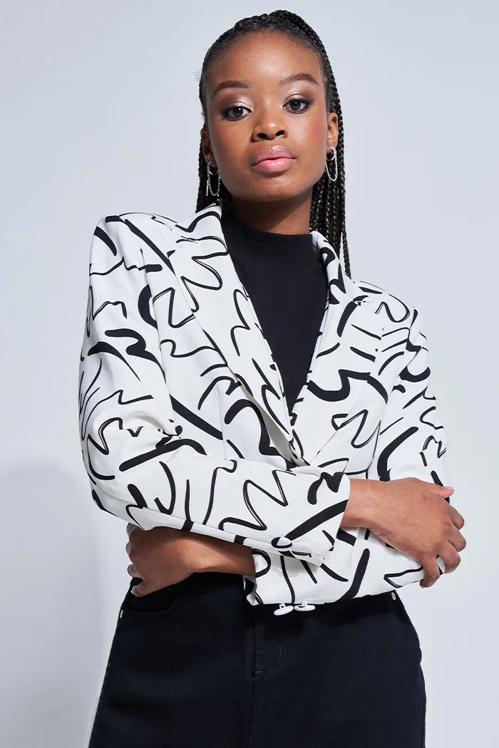 Cropped Blazer sold by Rage product image thumbnail 2