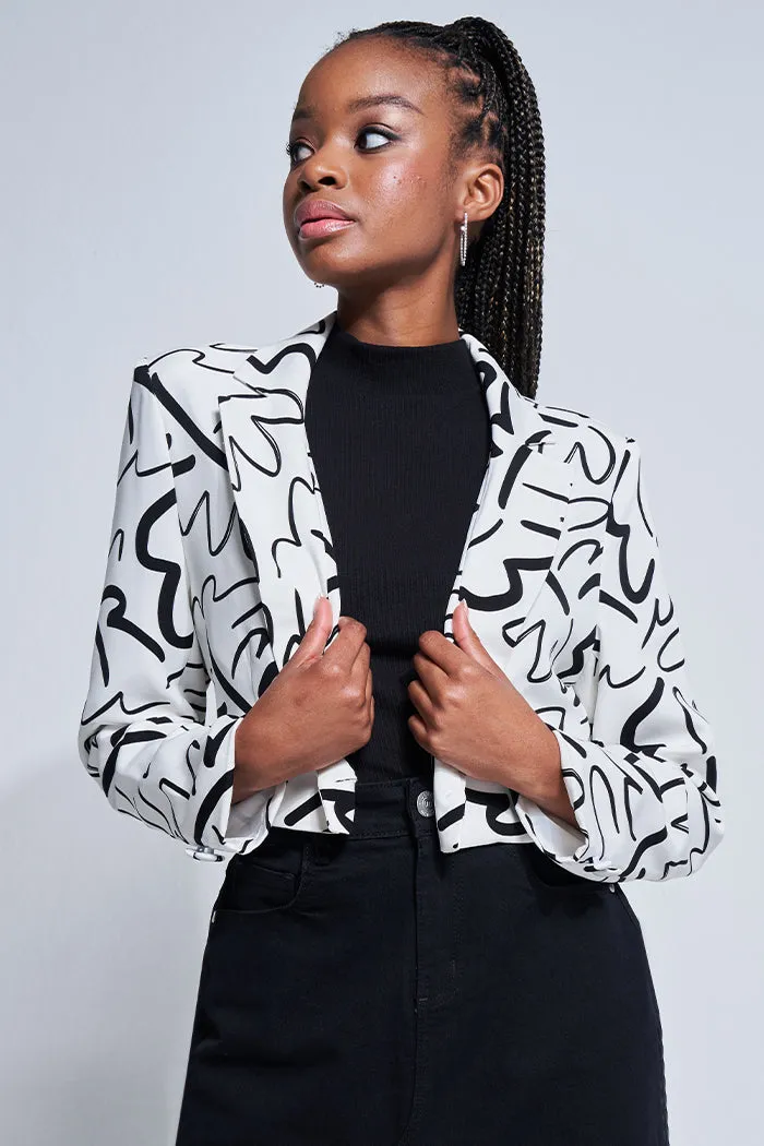 Cropped Blazer sold by Rage