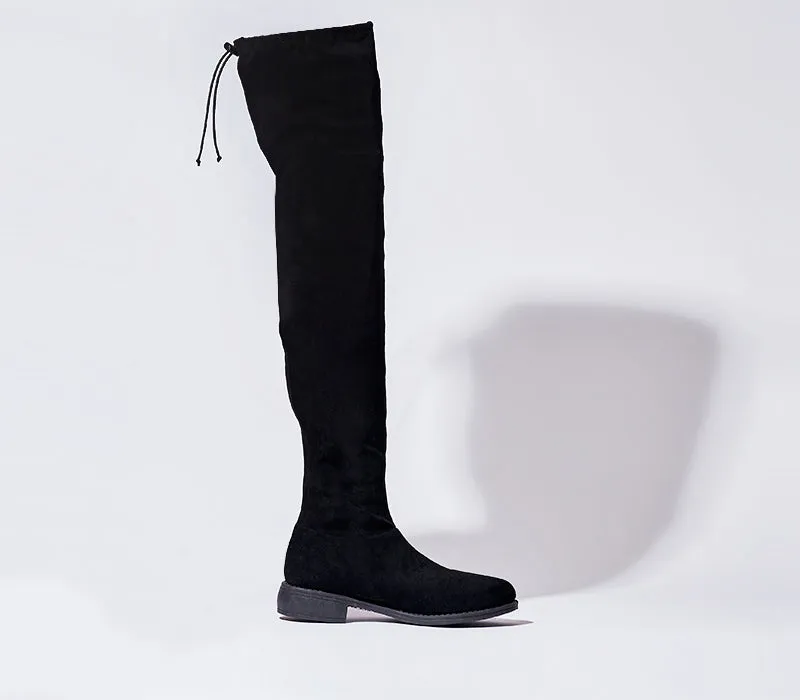 Flat Long Boots sold by Rage
