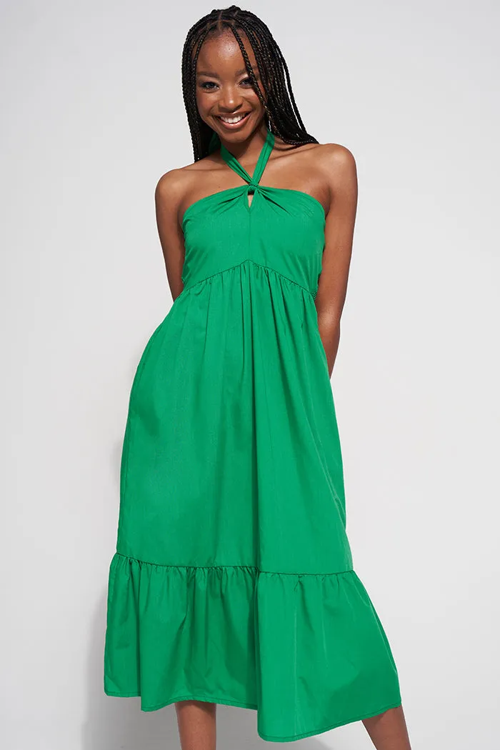 Halter Neck Midi Dress sold by Rage