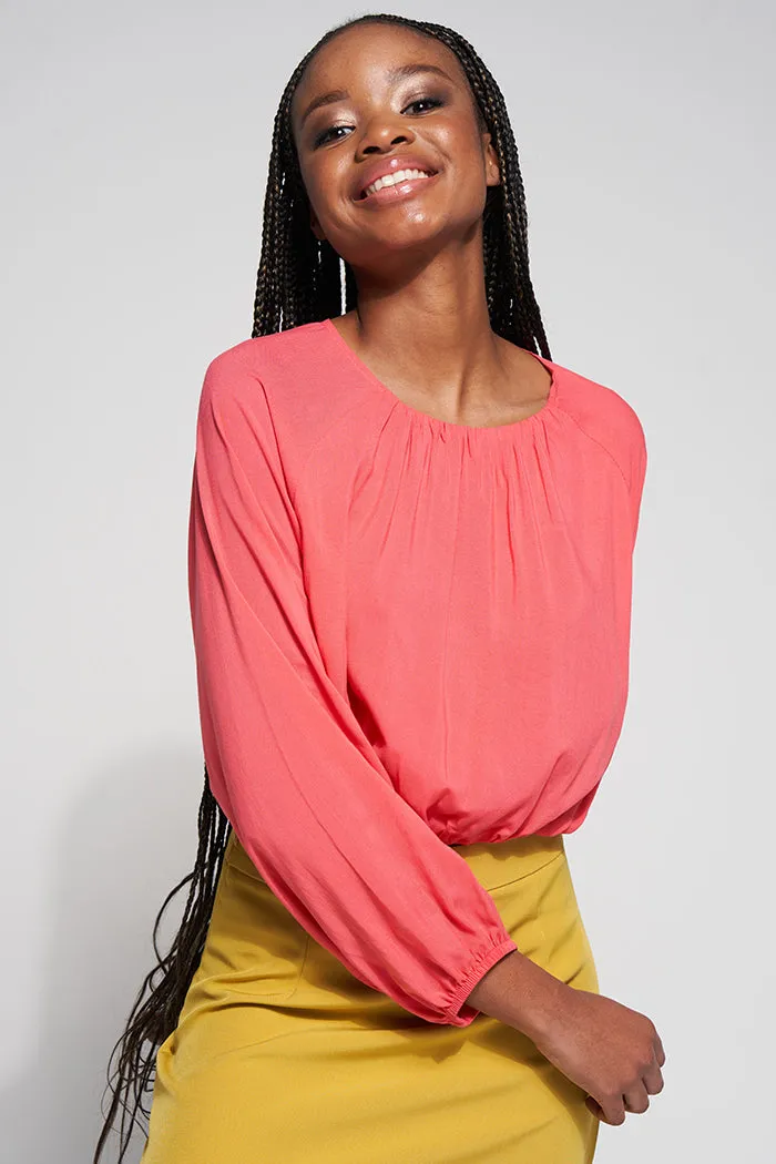 Bubble Hem Blouse sold by Rage
