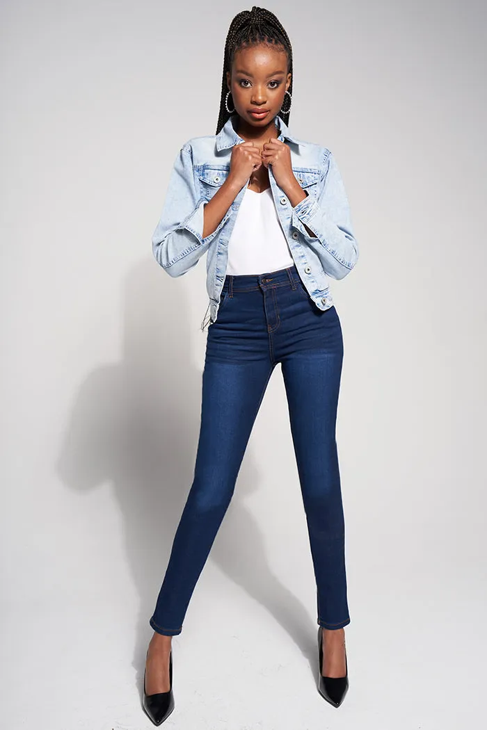 High Waisted Skinny Jeans sold by Rage
