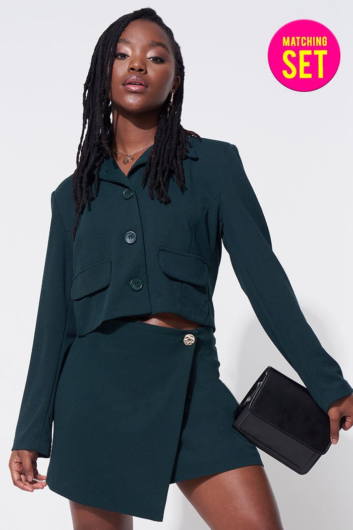 Wrap Mini Skirt sold by Rage