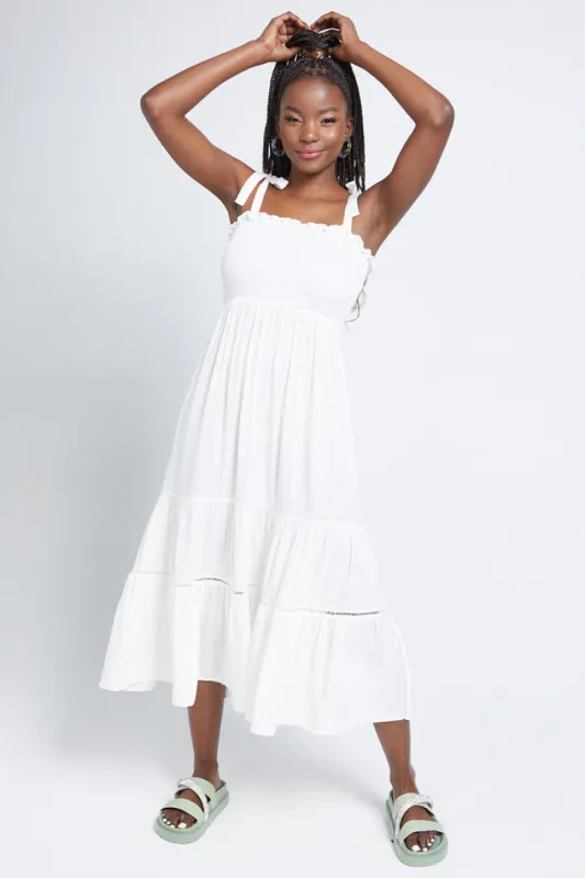Tiered Midi Dress sold by Rage