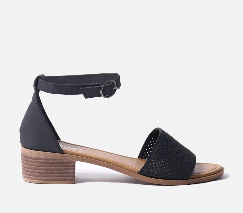 Soft-Feel Block Heel sold by Rage