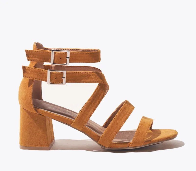Multi-Strap Block Heel sold by Rage