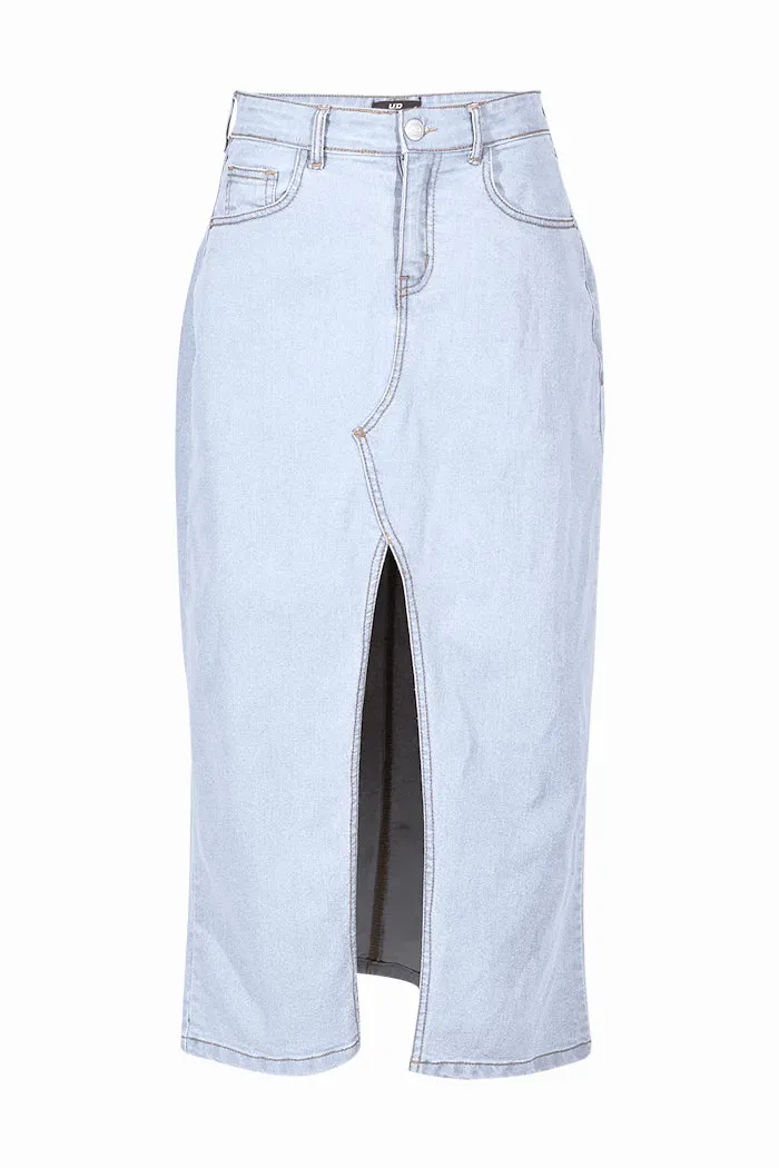 High Waisted Midi Skirt sold by Rage