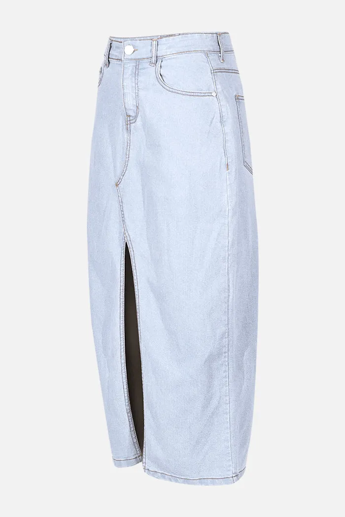 High Waisted Midi Skirt sold by Rage product image thumbnail 2