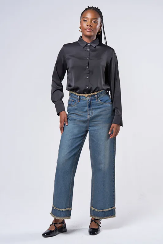 Wide leg jean sold by Rage