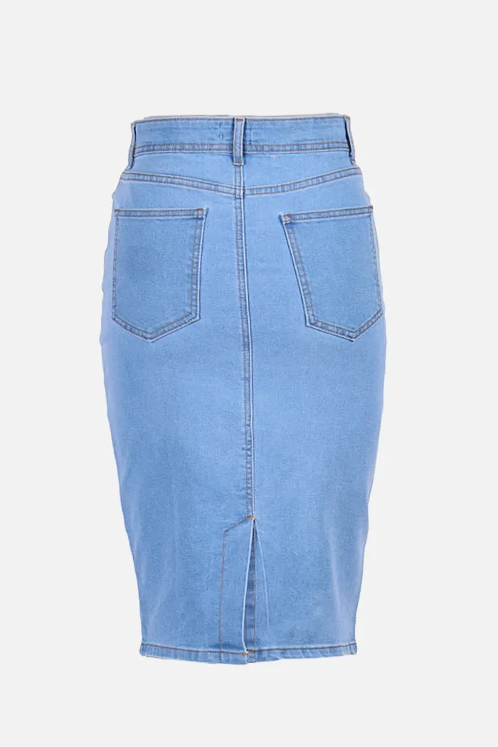 Denim Skirt sold by Rage product image thumbnail 3