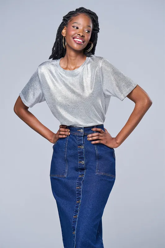 Denim Skirt sold by Rage