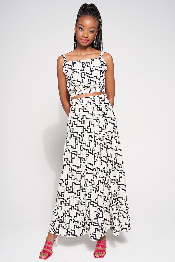 Pull-Up Maxi Skirt sold by Rage