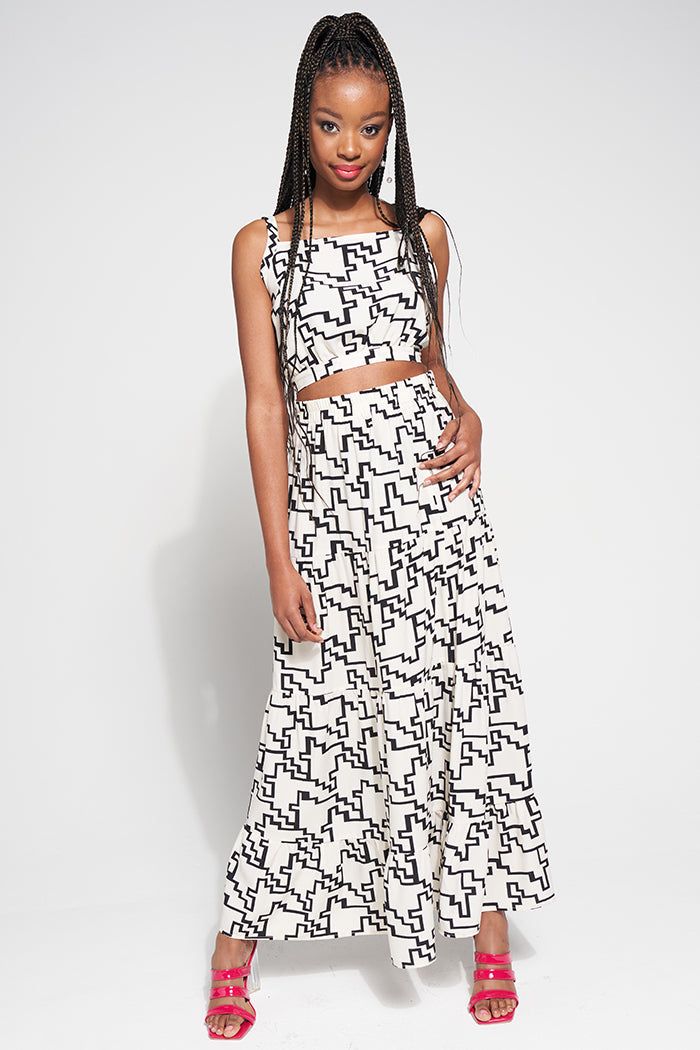 Pull-Up Maxi Skirt sold by Rage product image thumbnail 2