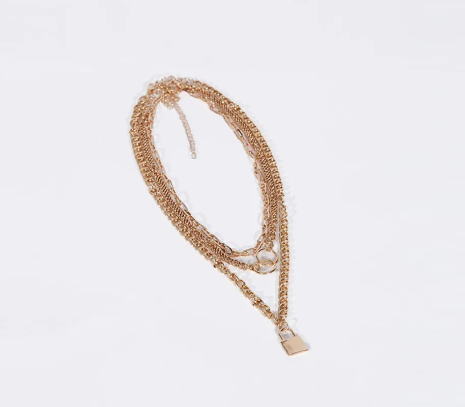 Mutli-Layered Necklace sold by Rage