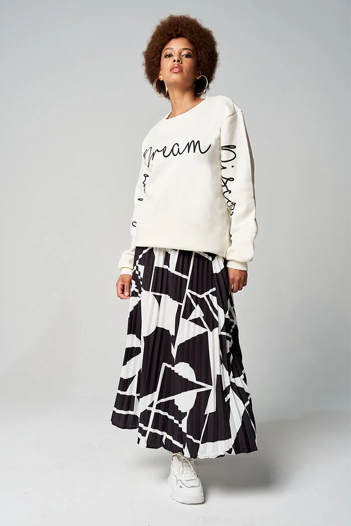 Pleated Midi Skirt sold by Rage product image thumbnail 2