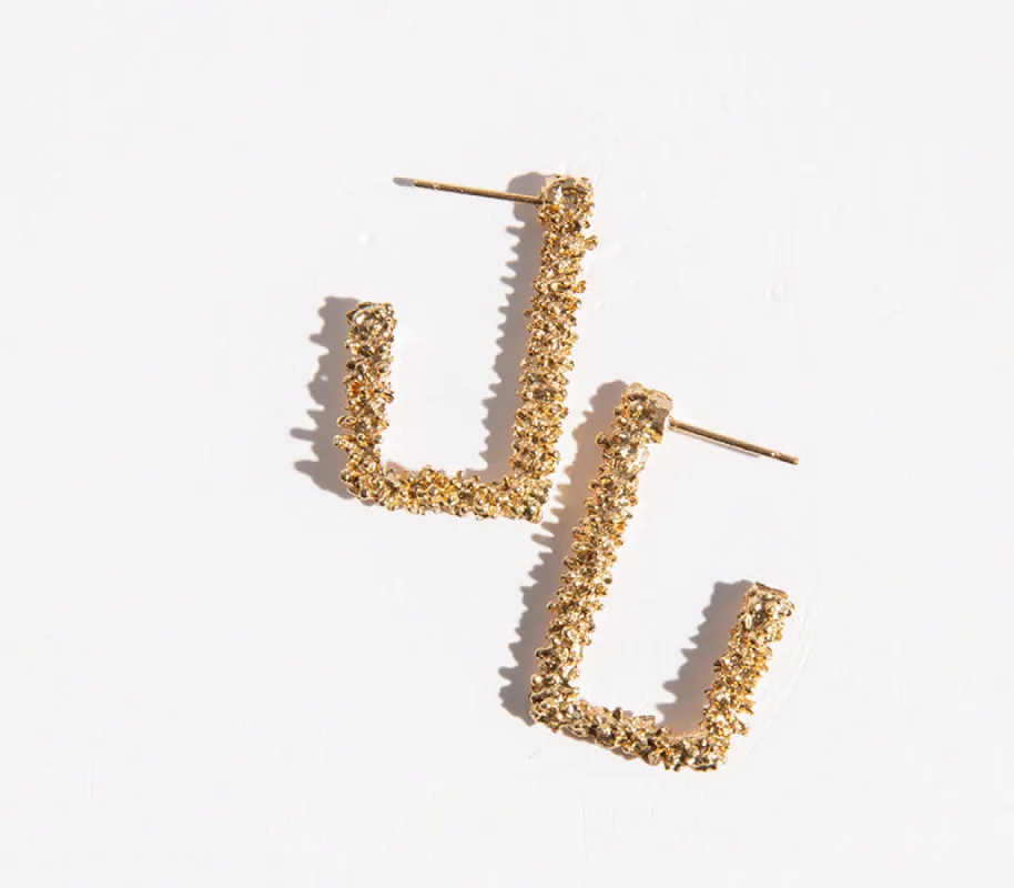 Square Earrings sold by Rage