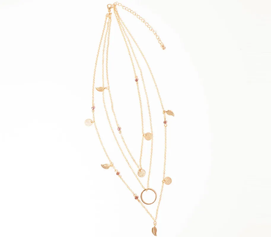 Multi-Layered Necklace sold by Rage