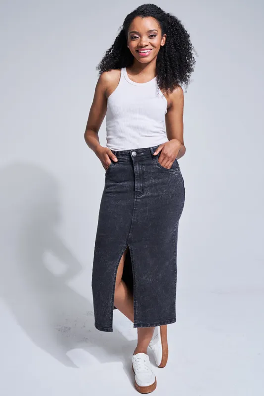 High Waisted Midi Skirt sold by Rage