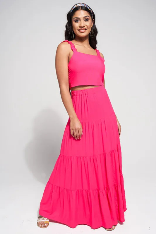 Tiered Maxi Skirt sold by Rage