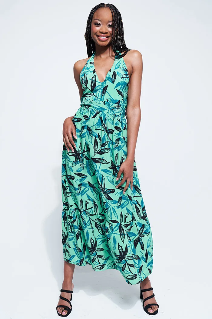 Halter Neck Maxi Dress sold by Rage product image thumbnail 3