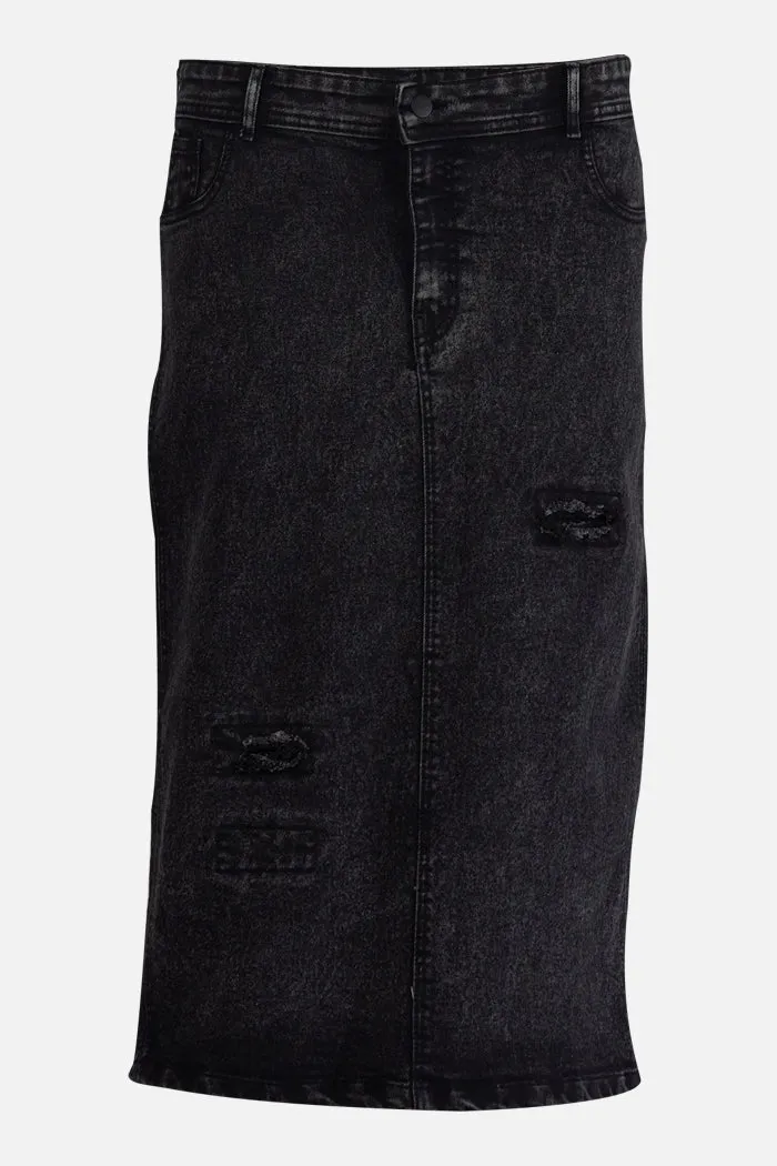 High Waisted Midi Skirt sold by Rage