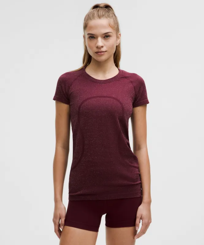 Swiftly Tech Short-Sleeve Shirt 2.0 Hip Length *Sparkle sold by Lululemon