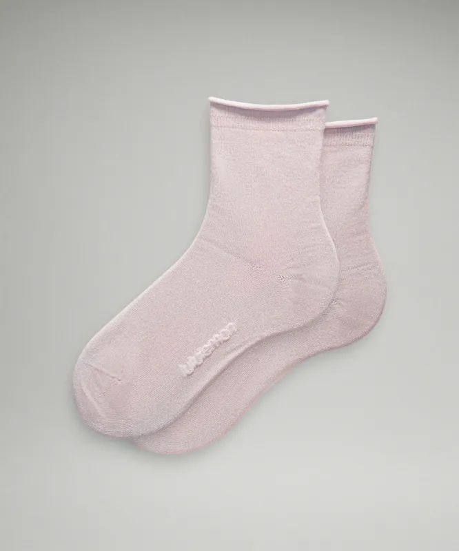Women's Daily Stride Sparkle Quarter Socks sold by Lululemon