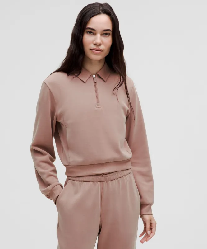 Softstreme Collared Half-Zip Pullover sold by Lululemon