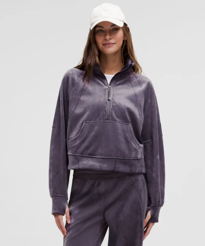 Scuba Oversized Funnel-Neck Half Zip *Velvet sold by Lululemon