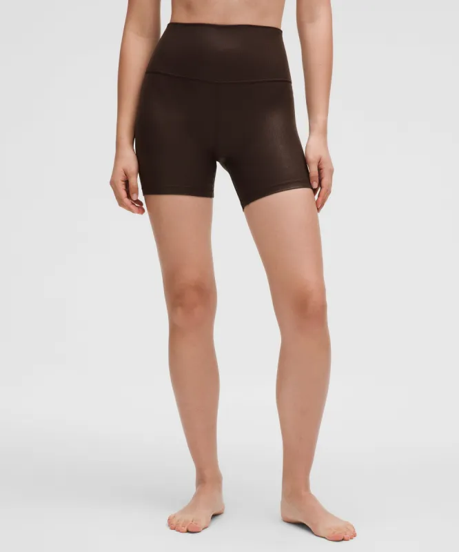 lululemon Align™ High-Rise Ribbed Short 6" *Shine sold by Lululemon