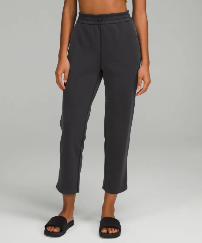 Brushed Softstreme Split-Hem High-Rise Cropped Pants sold by Lululemon