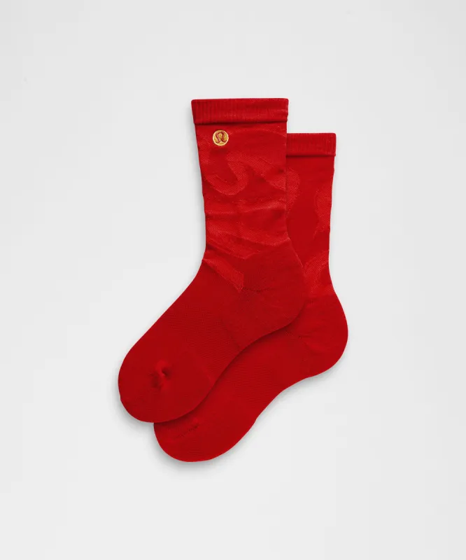 Lunar New Year Women's Daily Stride Comfort Crew Socks sold by Lululemon