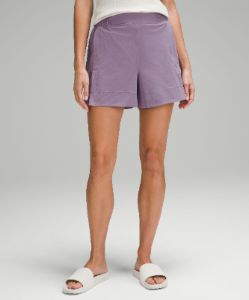 Stretch Woven Relaxed-Fit High-Rise Short 4" sold by Lululemon