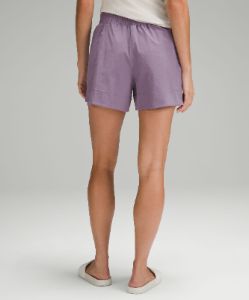 Stretch Woven Relaxed-Fit High-Rise Short 4" sold by Lululemon