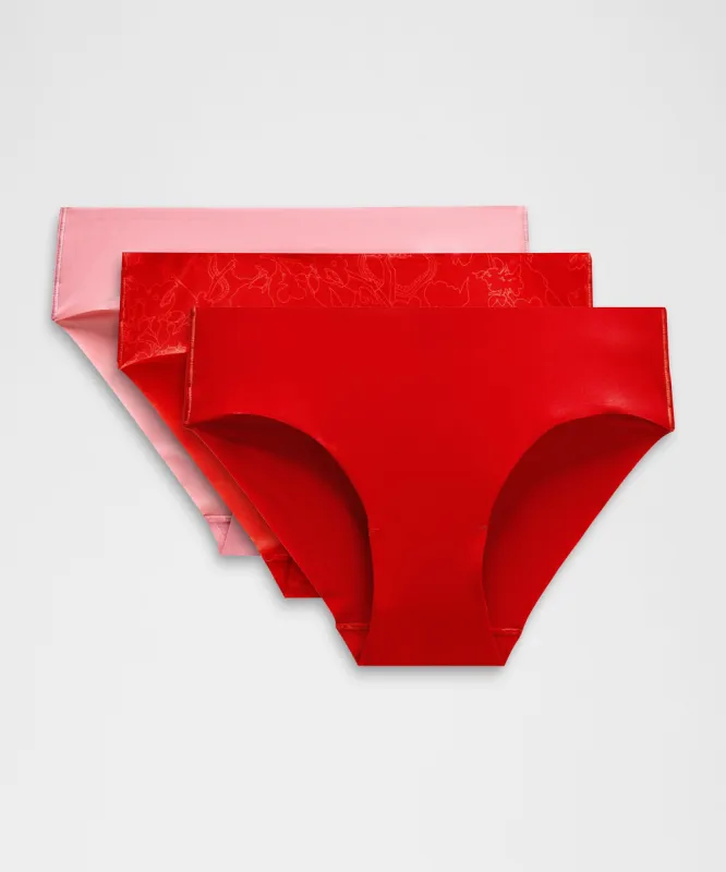 Lunar New Year InvisiWear Mid-Rise Bikini Underwear *3 Pack sold by Lululemon