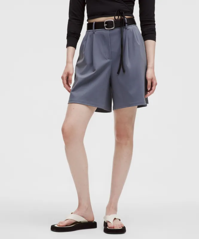Daydrift Pleated High-Rise Short 7" sold by Lululemon