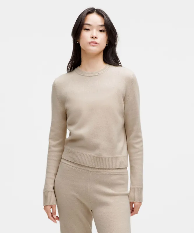 Cashmere Slim-Fit Crewneck Sweater sold by Lululemon