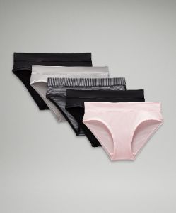 UnderEase Mid-Rise Bikini Underwear *5 Pack sold by Lululemon