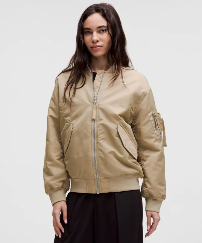 Oversized Insulated Flight Jacket sold by Lululemon