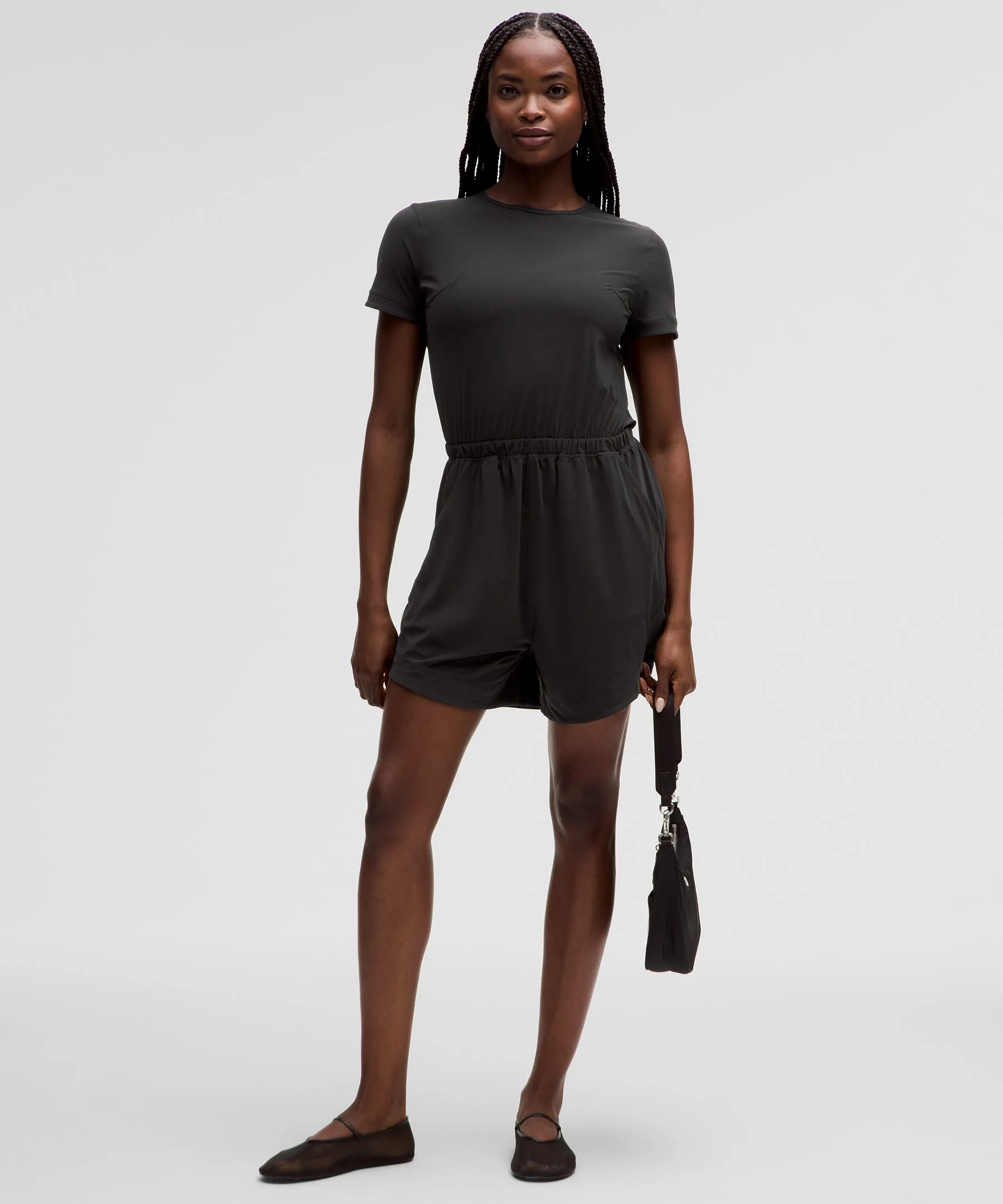 Lightweight High-Neck Romper sold by Lululemon