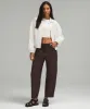 City Sleek Mid-Rise Barrel-Leg Pant *Light Utilitech sold by Lululemon