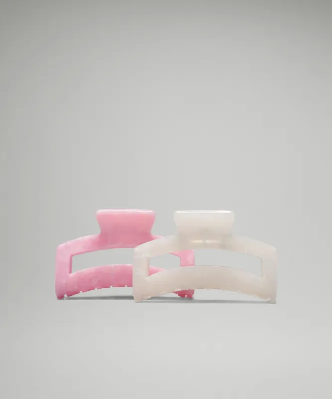 Large Claw Hair Clips *2 Pack sold by Lululemon