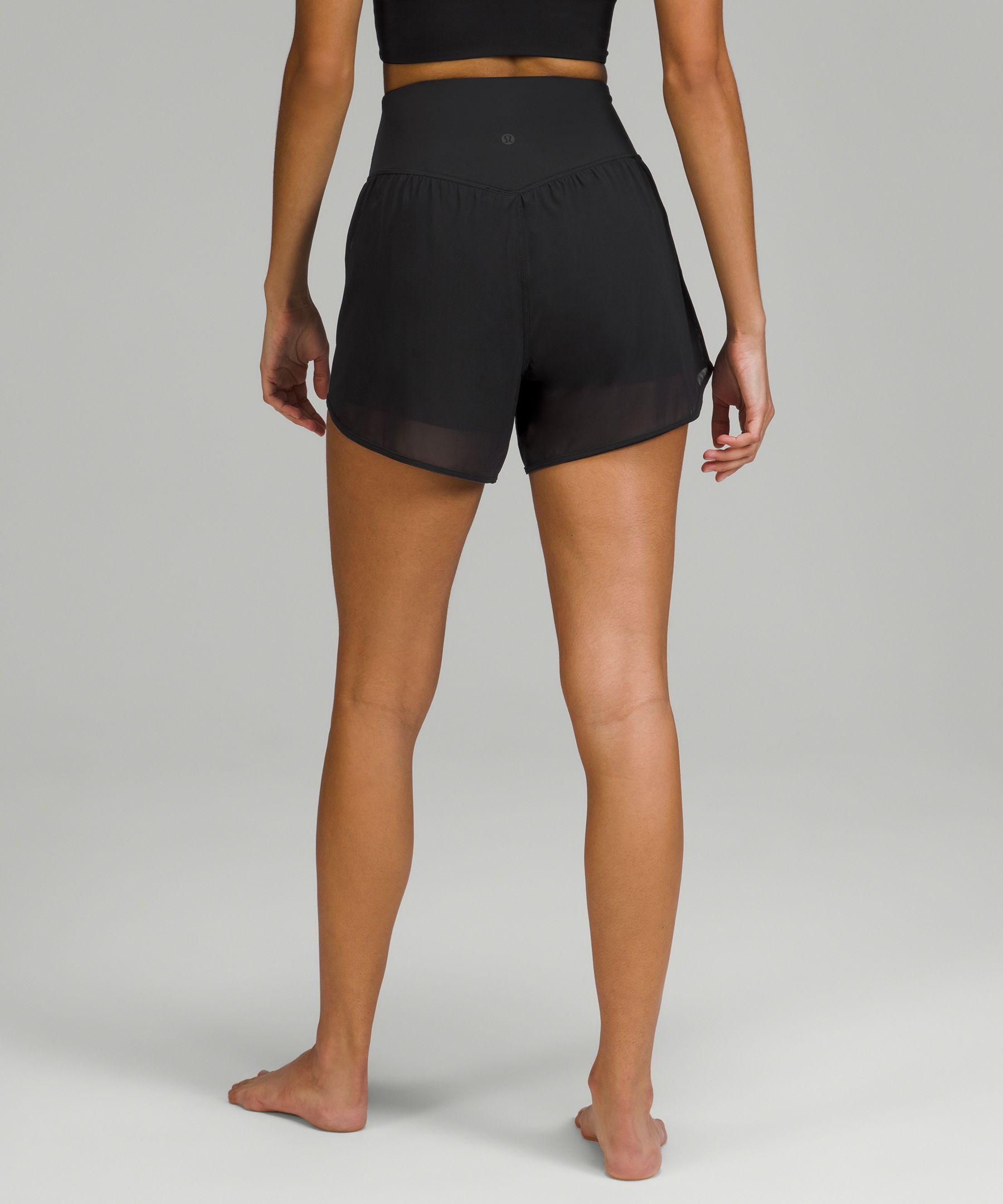 Nulu and Mesh High-Rise Yoga Short 3.5" *Online Only sold by Lululemon product image thumbnail 3