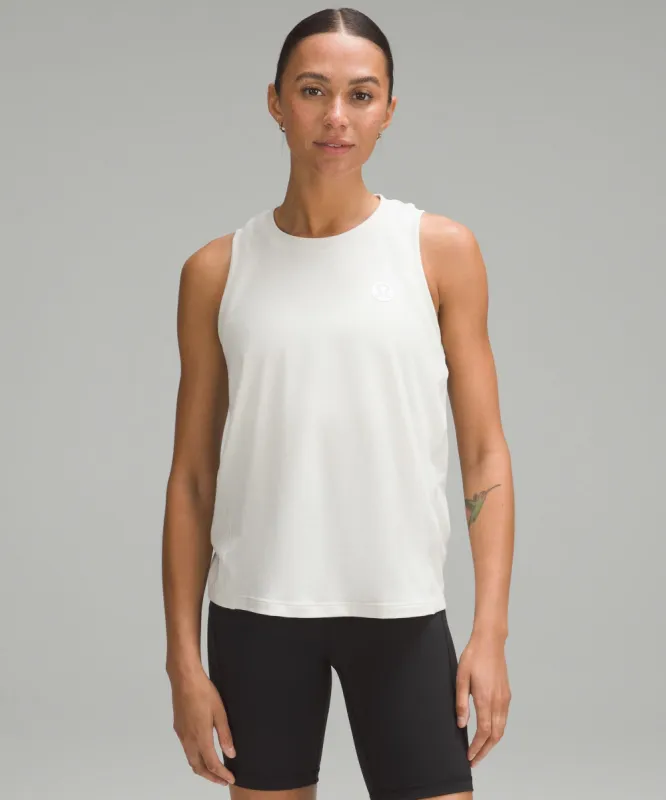 Cotton-Blend Logo Training Tank Top sold by Lululemon