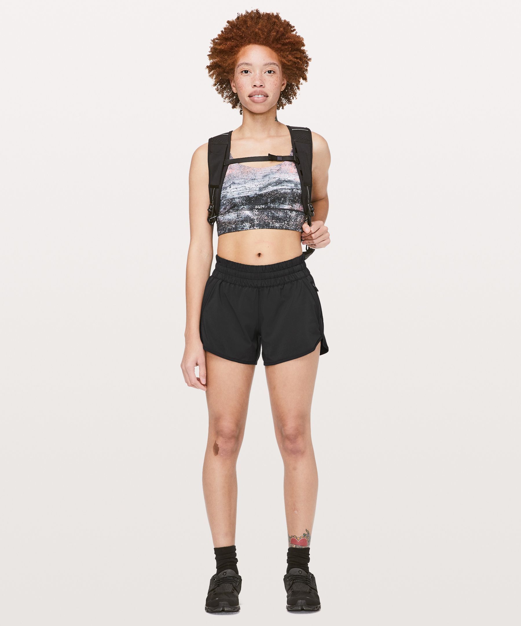 Tracker Low-Rise Lined Short 4" *Online Only sold by Lululemon product image thumbnail 2