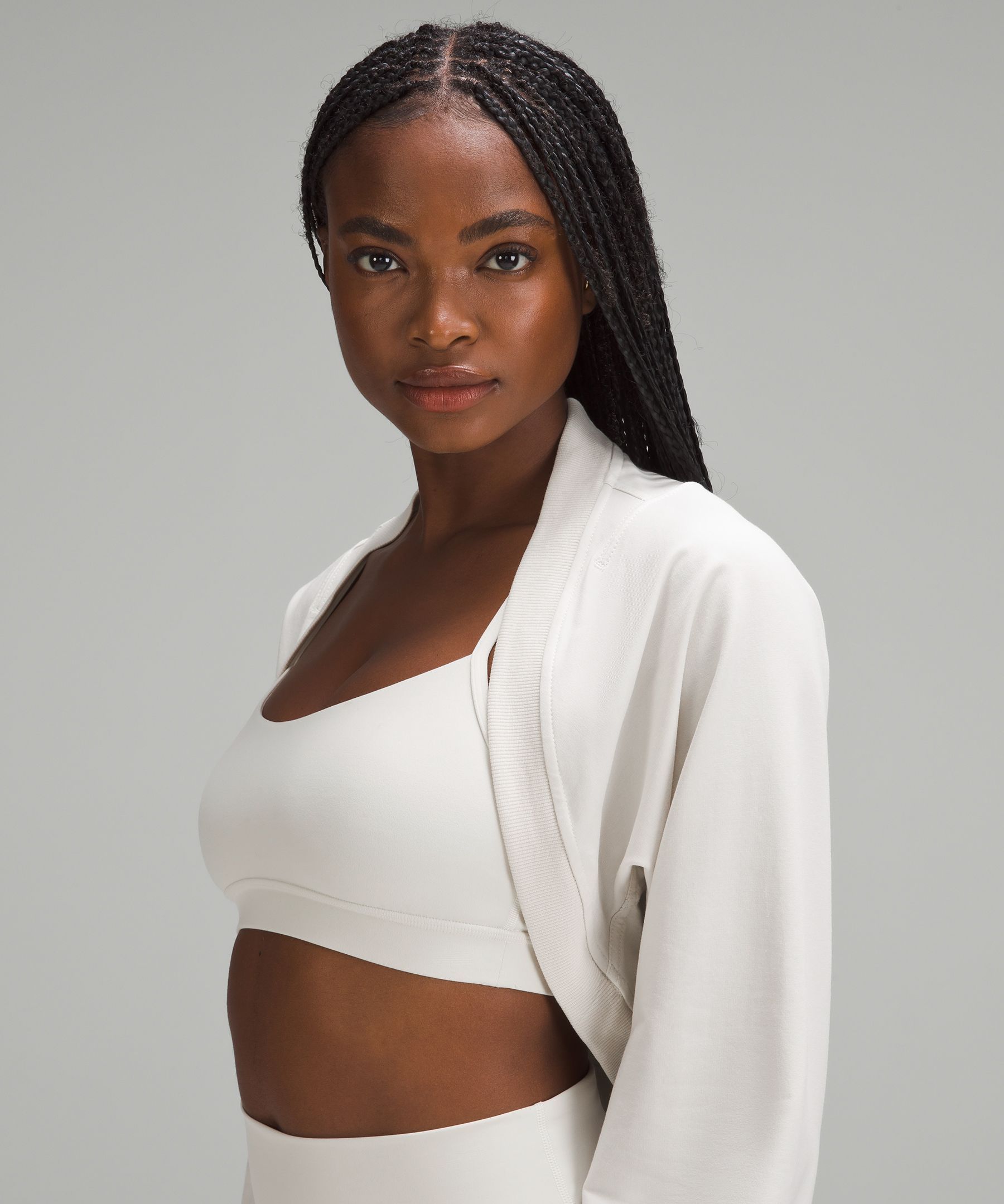 French Terry Long-Sleeve Shrug sold by Lululemon product image thumbnail 4