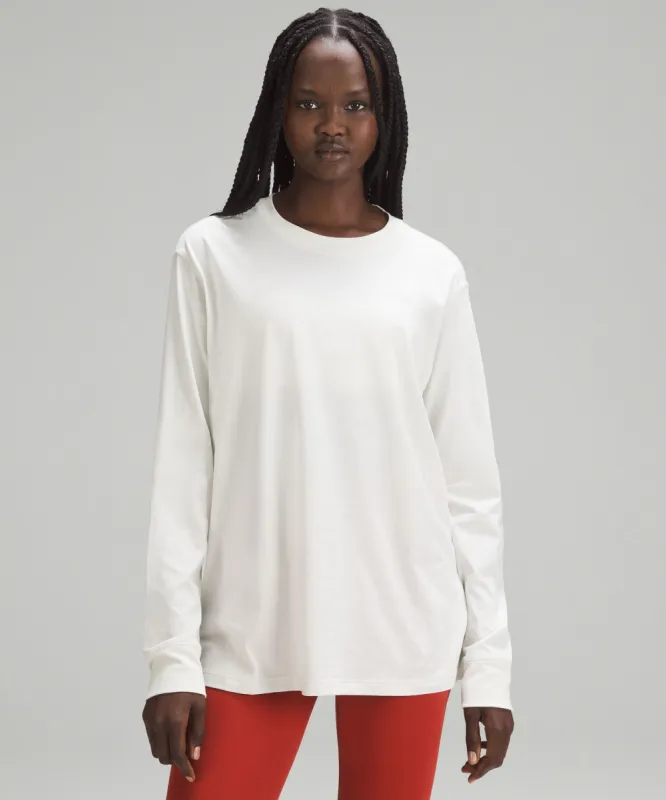 All Yours Cotton Long-Sleeve Shirt *Online Only made by Lululemon