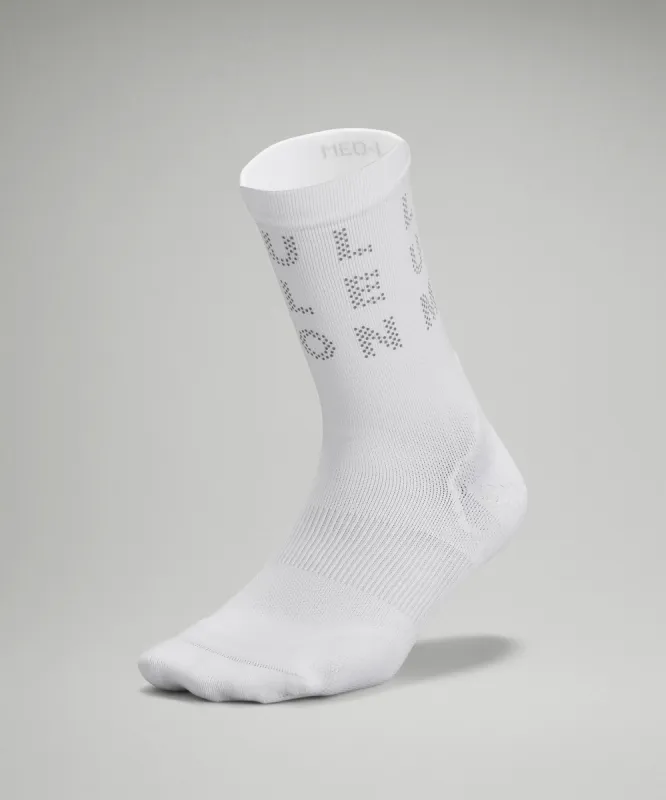 Women's Power Stride Crew Sock *Reflective sold by Lululemon